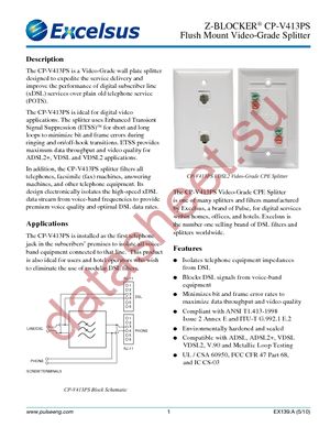 CP-V413PS datasheet  